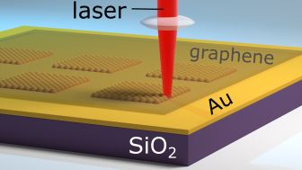 graphene on Au